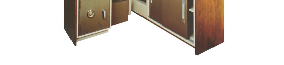 secure, locking cabinets